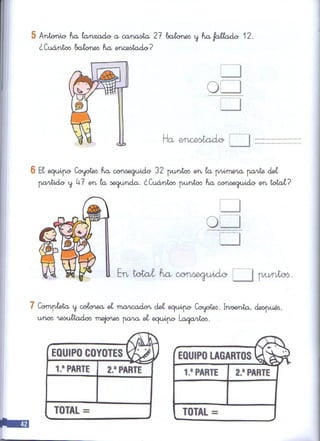 110 problemas de matematicas 1º primaria