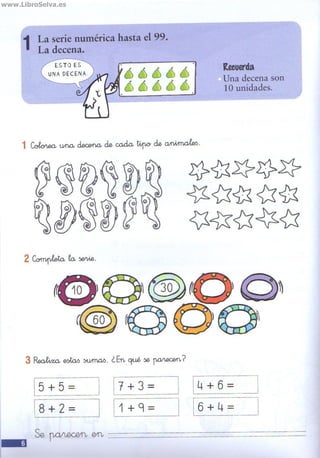 110 problemas de matematicas 1º primaria