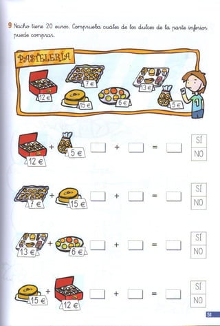 110 problemas de matematicas 1º primaria