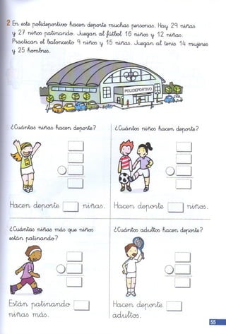 110 problemas de matematicas 1º primaria