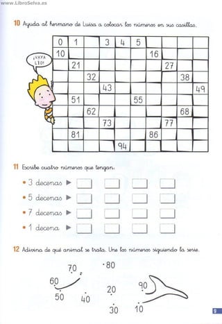 110 problemas de matematicas 1º primaria