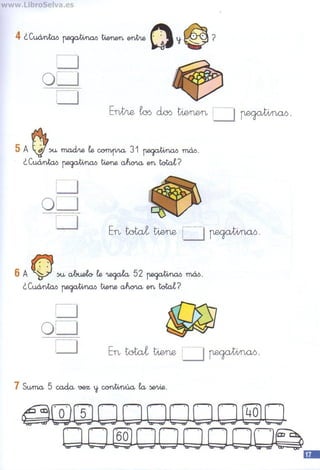 110 problemas de matematicas pdf primer grado | PDF