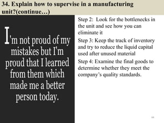 110 production interview questions and answers pdf | PDF