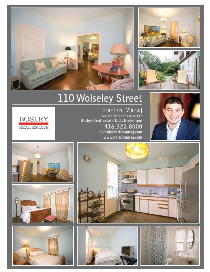 110 wolseley street toronto feature sheet real estate feature sheet