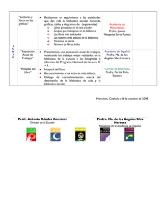 Programa Nacional de Lectura 11 + 1