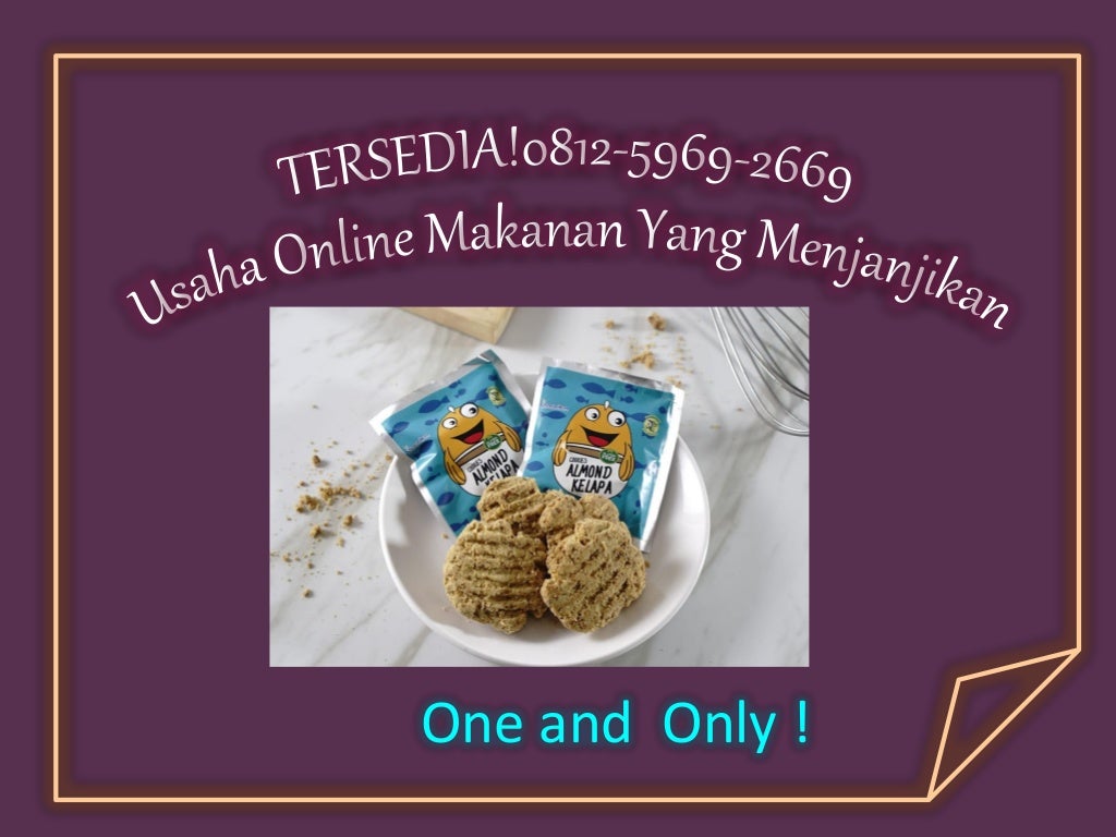 MENJANJIKAN!! 0812–5969–2699 Ide Bisnis Makanan Ringan Online di Tanj…
