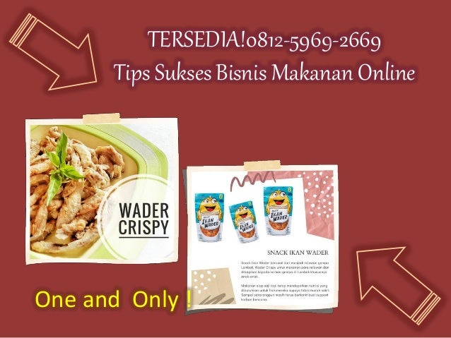 MENJANJIKAN!! 0812–5969–2669 Tips Sukses Bisnis Makanan Online di Tas…