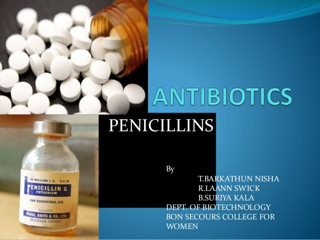 penicillin penicillin other drugs in same class