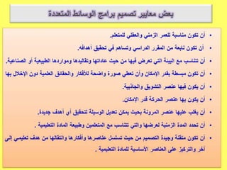 تكنولوجيا الوسائط المتعددة