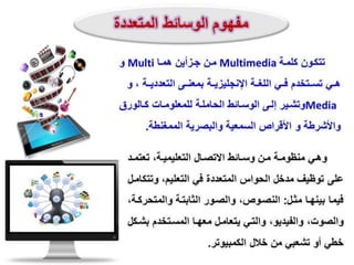 تكنولوجيا الوسائط المتعددة