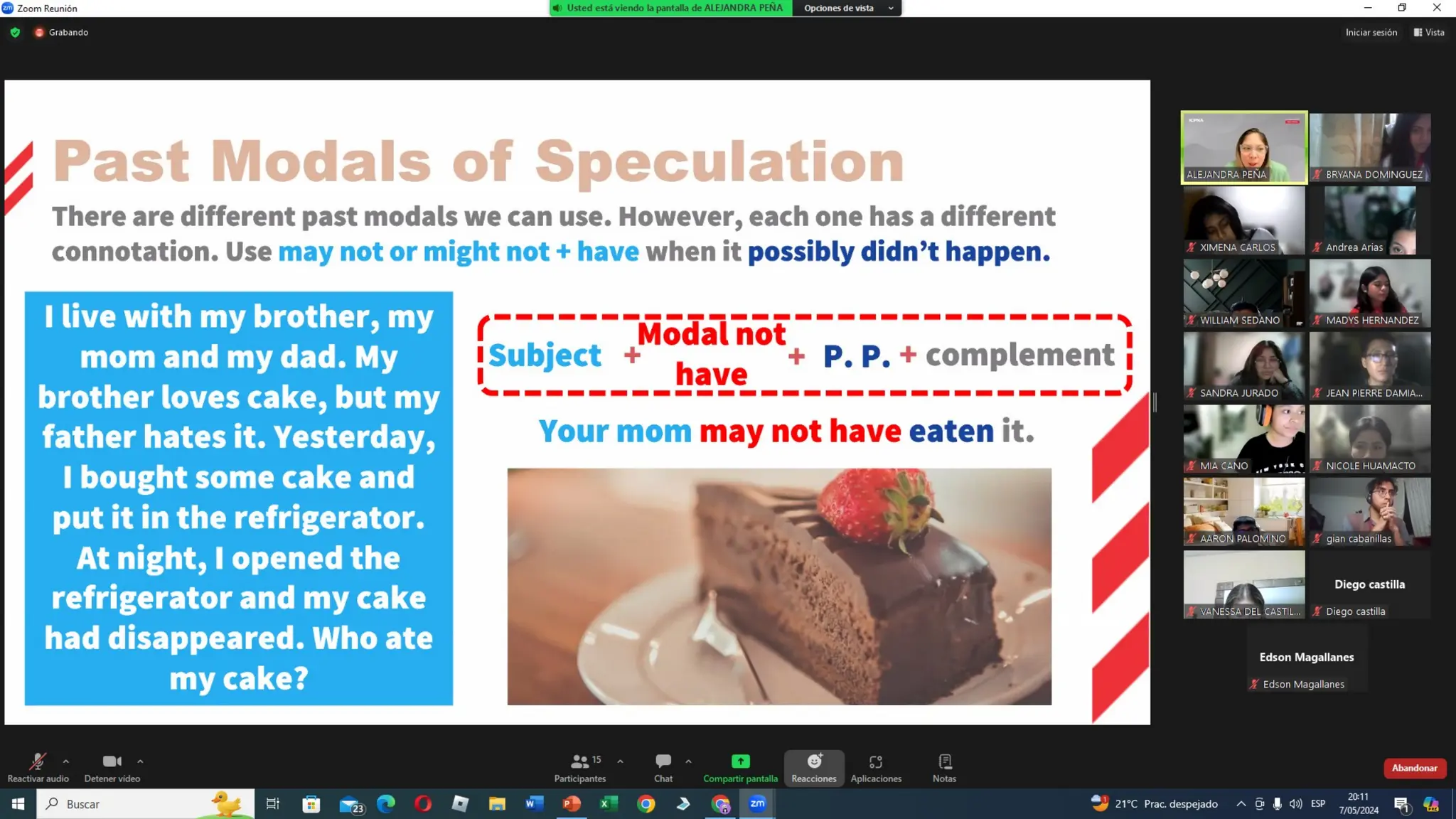 Presentacion de formas de escribir en ingles | PPTX