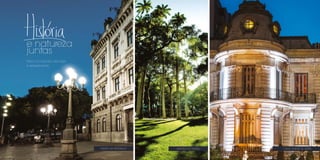 e natureza 
juntas 
Mais um espaço de lazer 
e relaxamento. 
MUSEU DA REPÚBLICA JARDINS DO MUSEU CASA JULIETA DE SERPA 
 