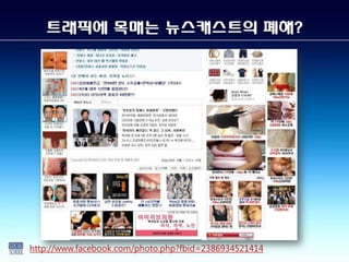 트래픽에 목매는 뉴스캐스트의 폐해?




http://www.facebook.com/photo.php?fbid=2386934521414
 