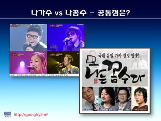 나가수 vs 나꼼수 - 공통점은?




http://goo.gl/y2hrF
 