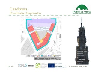 Cardosas
Resultados Esperados




                                 Porto Vivo, SRU
                                 Dimensão da Tarefa
                                 Metodologia
                                 Estado da Arte
                                 Quarteirão das
                                    Cardosas
                                 Boas Práticas
                                 Conclusão

60                     © Porto Vivo, SRU (2011)
 