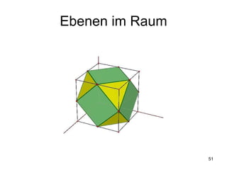 Ebenen im Raum 