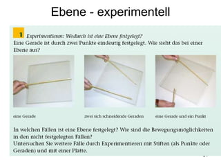 Ebene - experimentell 