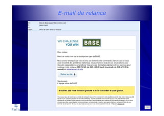 E-mail de relance
54
 