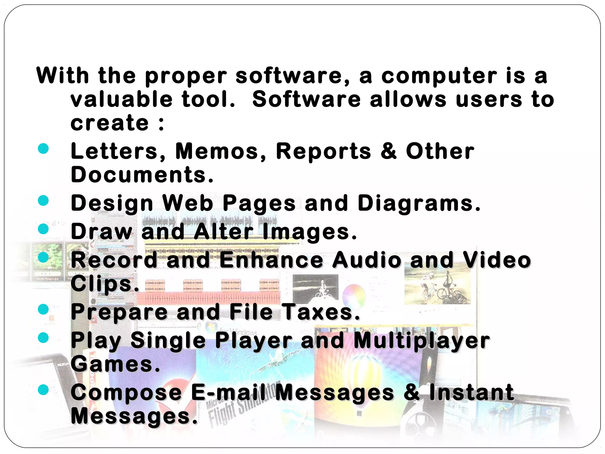 Application Software | PPT | Shareware and Freeware | Computer Software ...
