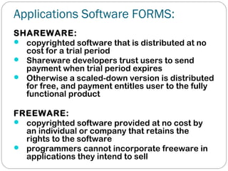 Application Software | PPT