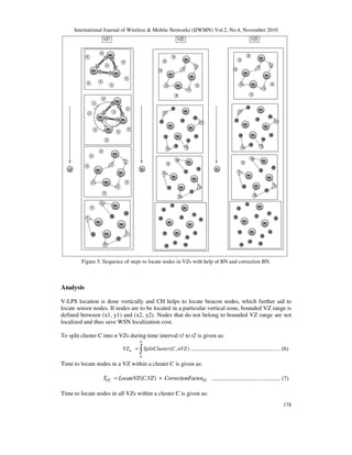 International Journal of Wireless & Mobile Networks (IJWMN) Vol.2, No.4, November 2010
178
Figure 5. Sequence of steps to ...