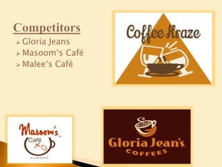  Gloria Jeans
 Masoom‘s Café
 Malee‘s Café
 