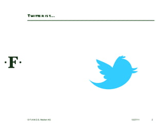 Twitter ist... 12/27/11 