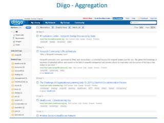 Diigo - Aggregation
 