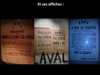 Et ses affiches :