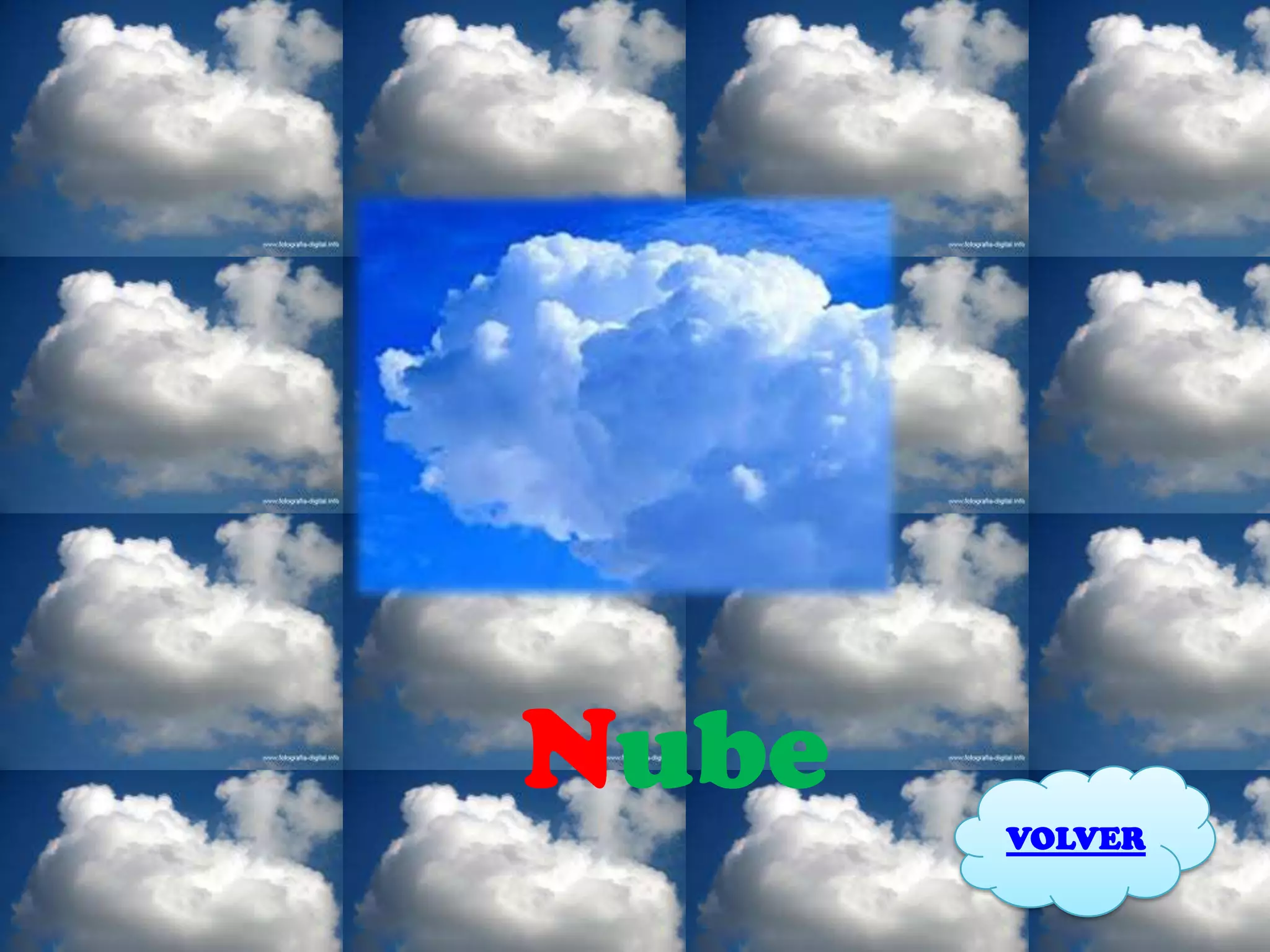 Nube
       VOLVER
 