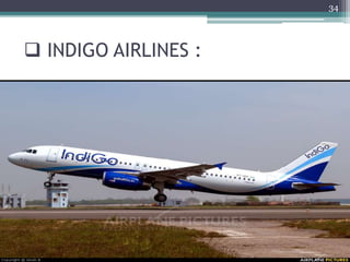  INDIGO AIRLINES :
34
 