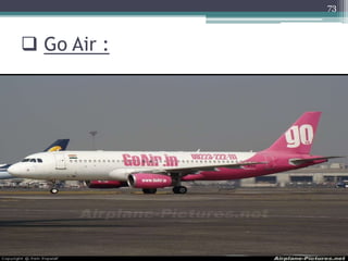  Go Air :
73
 