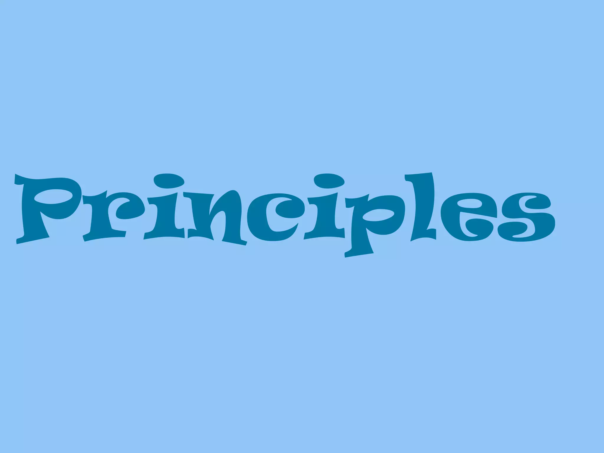 Principles