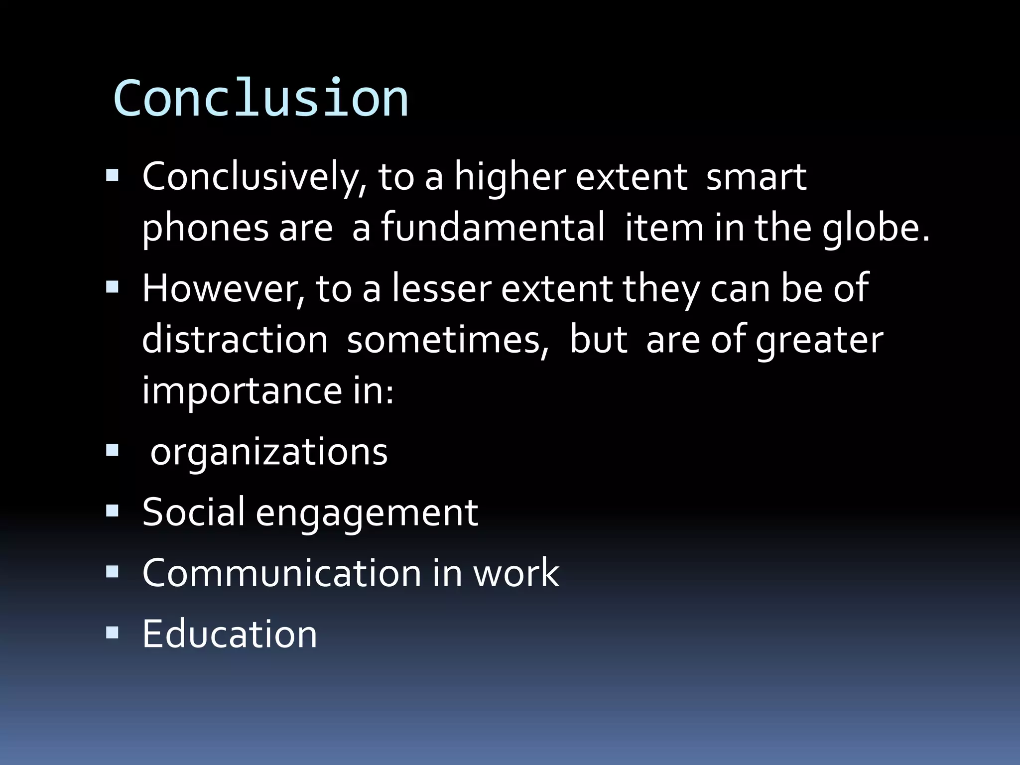 Reduced time wasting since instructions can be confirmed  through a call other than walking 5 kilometers to confirm an instruction.Allows firms to be contacted by customers.