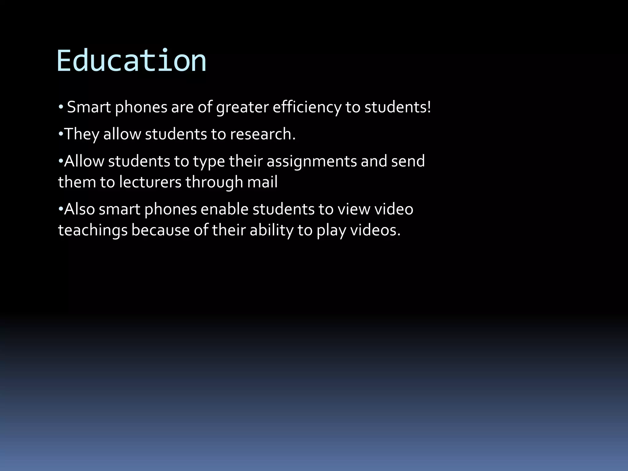 It improves customer service 