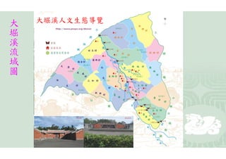 大   大堀溪人文生態導覽
堀
溪
流
域
圖
 