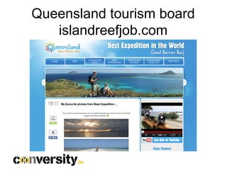 Queensland tourism board
   islandreefjob.com
 