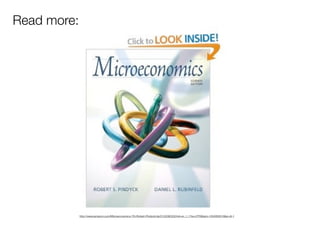 Read more:




             http://www.amazon.com/Microeconomics-7th-Robert-Pindyck/dp/0132080230/ref=sr_1_1?ie=UTF8&qid=1304956318&sr=8-1
 