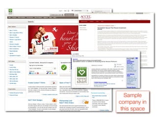 Sample
company in
 this space
 