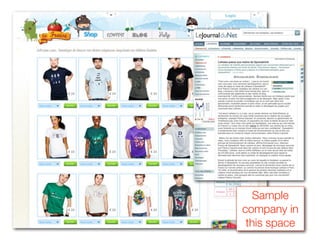 Sample
company in
 this space
 