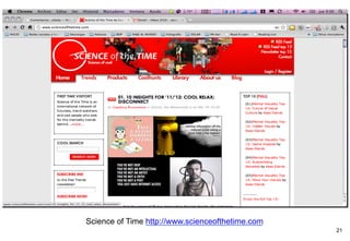 Science of Time http://www.scienceofthetime.com
                                                  21
 