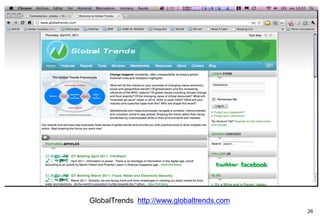 GlobalTrends http://www.globaltrends.com
                                           26
 