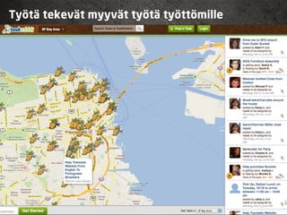 Työtä tekevät myyvät työtä työttömille
 