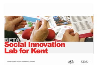 Simulation Transfo Ile-de-France / 28 novembre 2011 / présentation
 