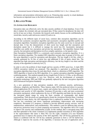 Hybrid Encryption Algorithms for Medical Data Storage Security in Cloud ...