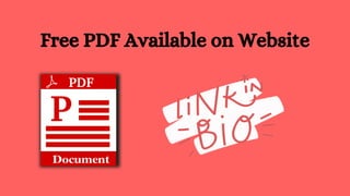 Free PDF Available on Website
 