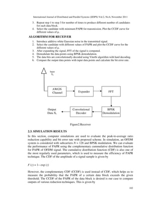 REDUCING PAPR OF OFDM BASED WIRELESS SYSTEMS USING COMPANDING WITH ...
