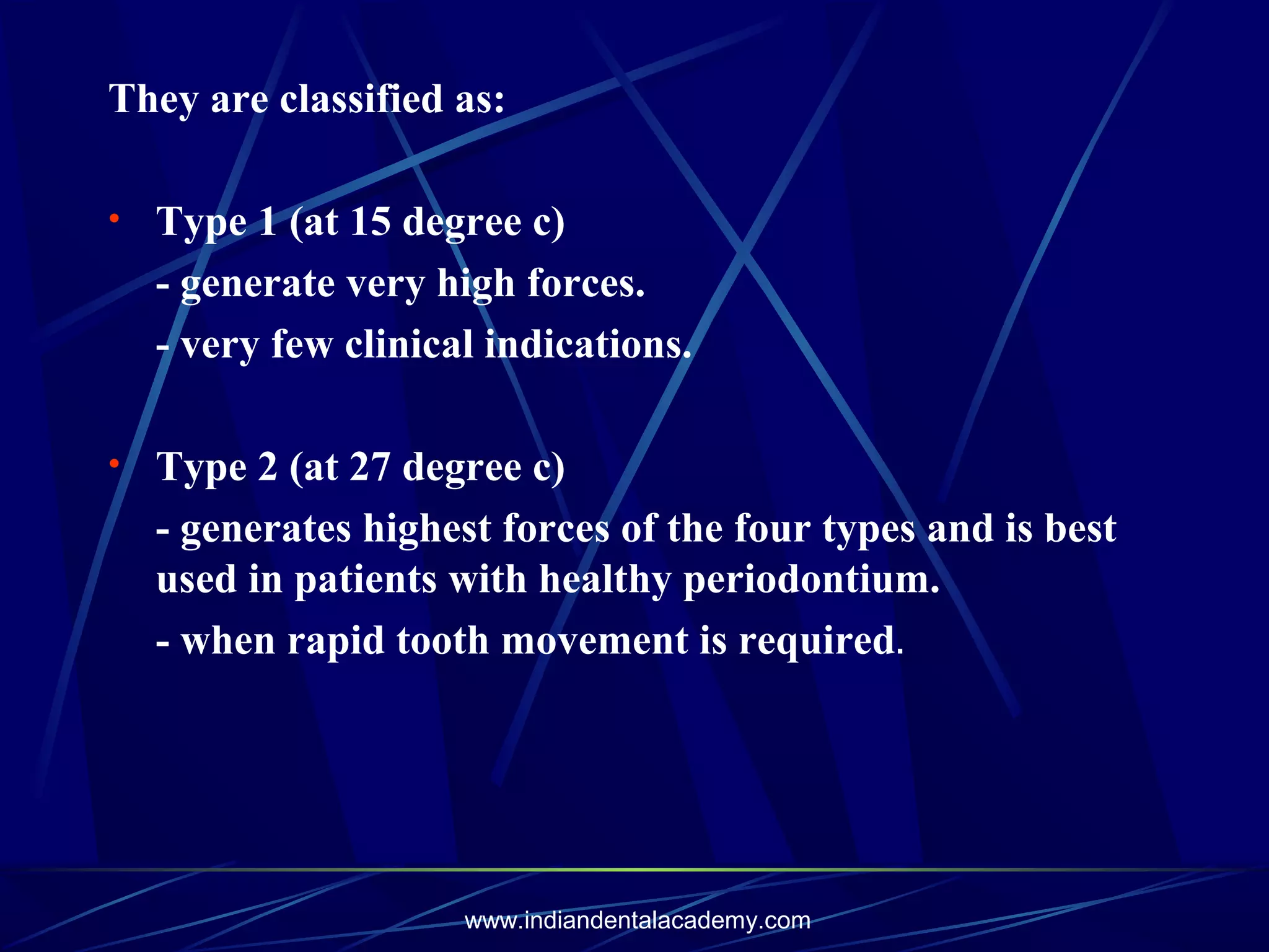 newer orthodontic wires PPT
