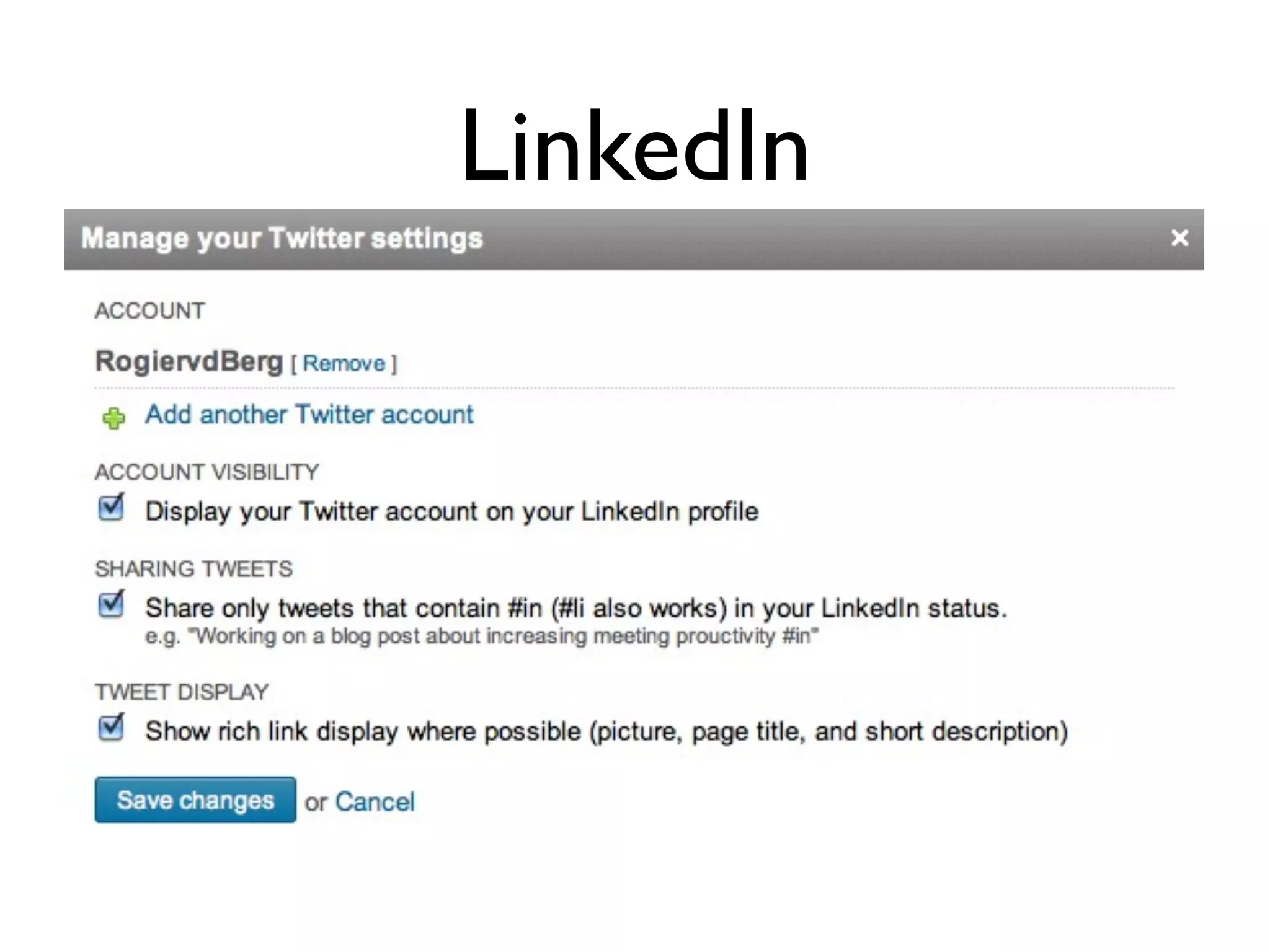 LinkedIn
 