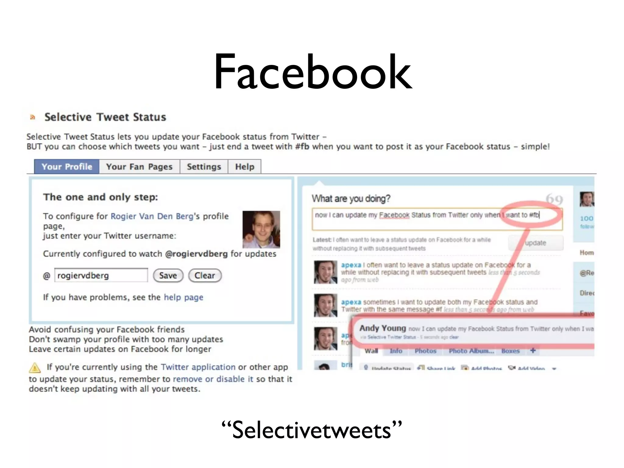 Facebook




“Selectivetweets”
 